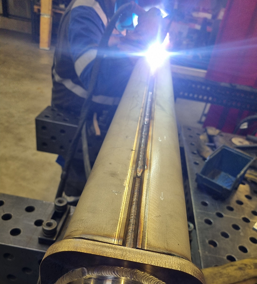  Schweißen an einem Element 